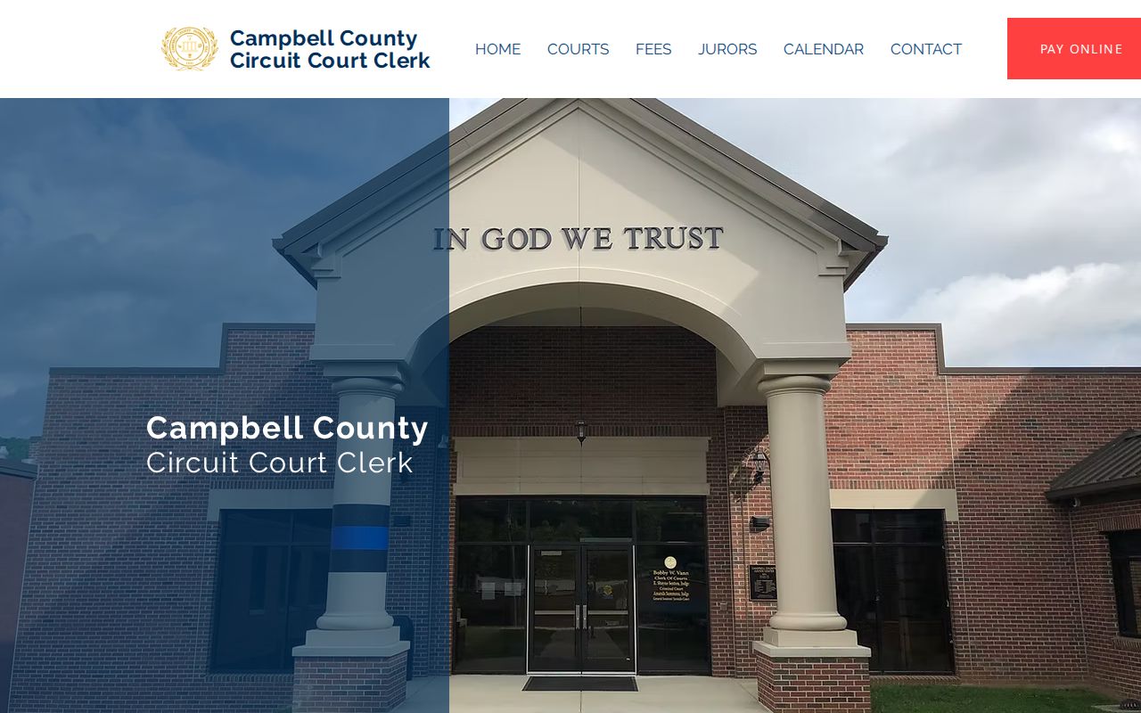 Campbell County Circuit Court Clerk official website